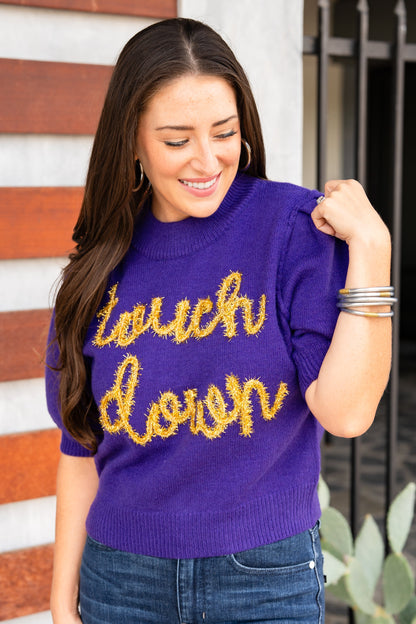 The Touchdown Sweater in 4 Colors