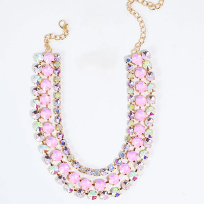The Three Strand Crystal Necklace