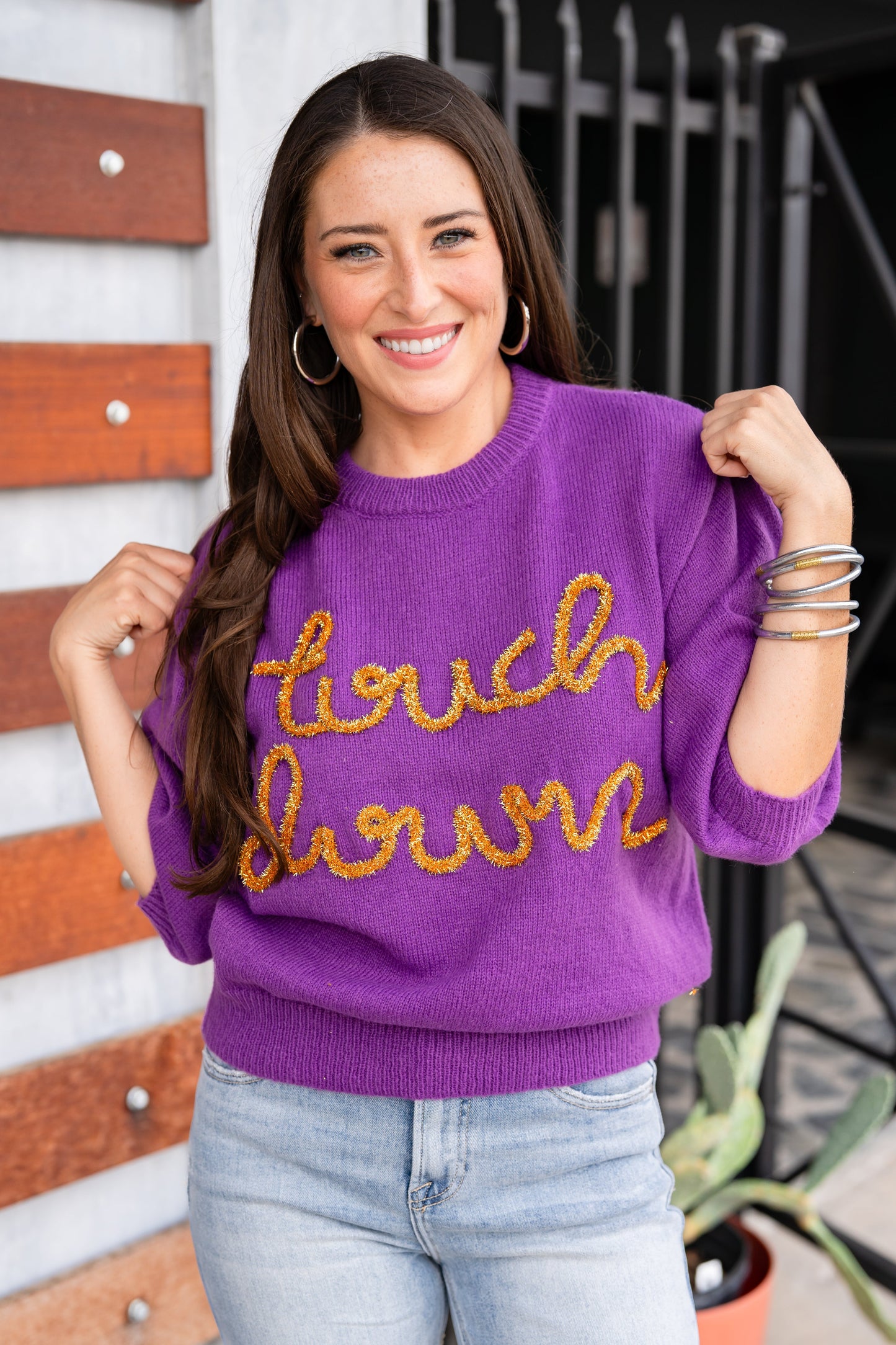 The Tinsel Touchdown Sweater-3 Colors