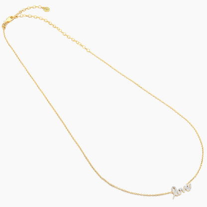 ES Love is Love Pendant Necklace