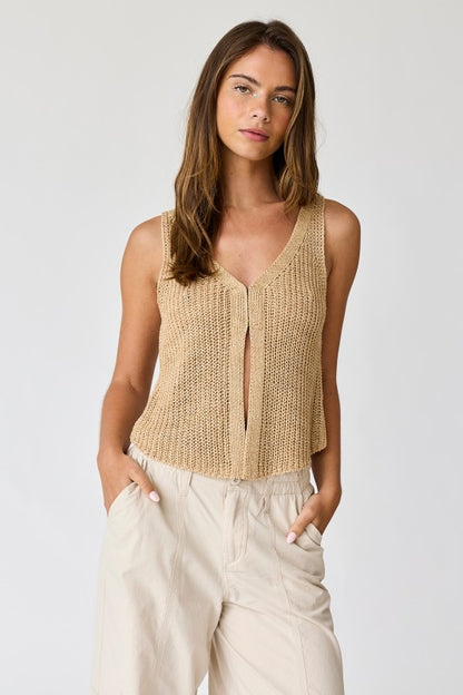 The Briar Knit Vest in 2 Colors