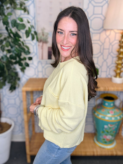 The Honey Knit Pocket Pullover- 4 Colors