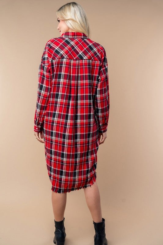 The Flannel Duster Maxi-AS