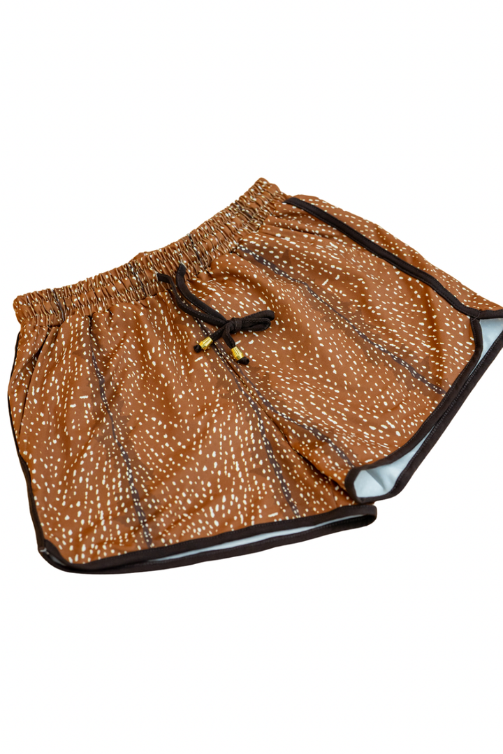 Deer To Me Drawstring Everyday Shorts