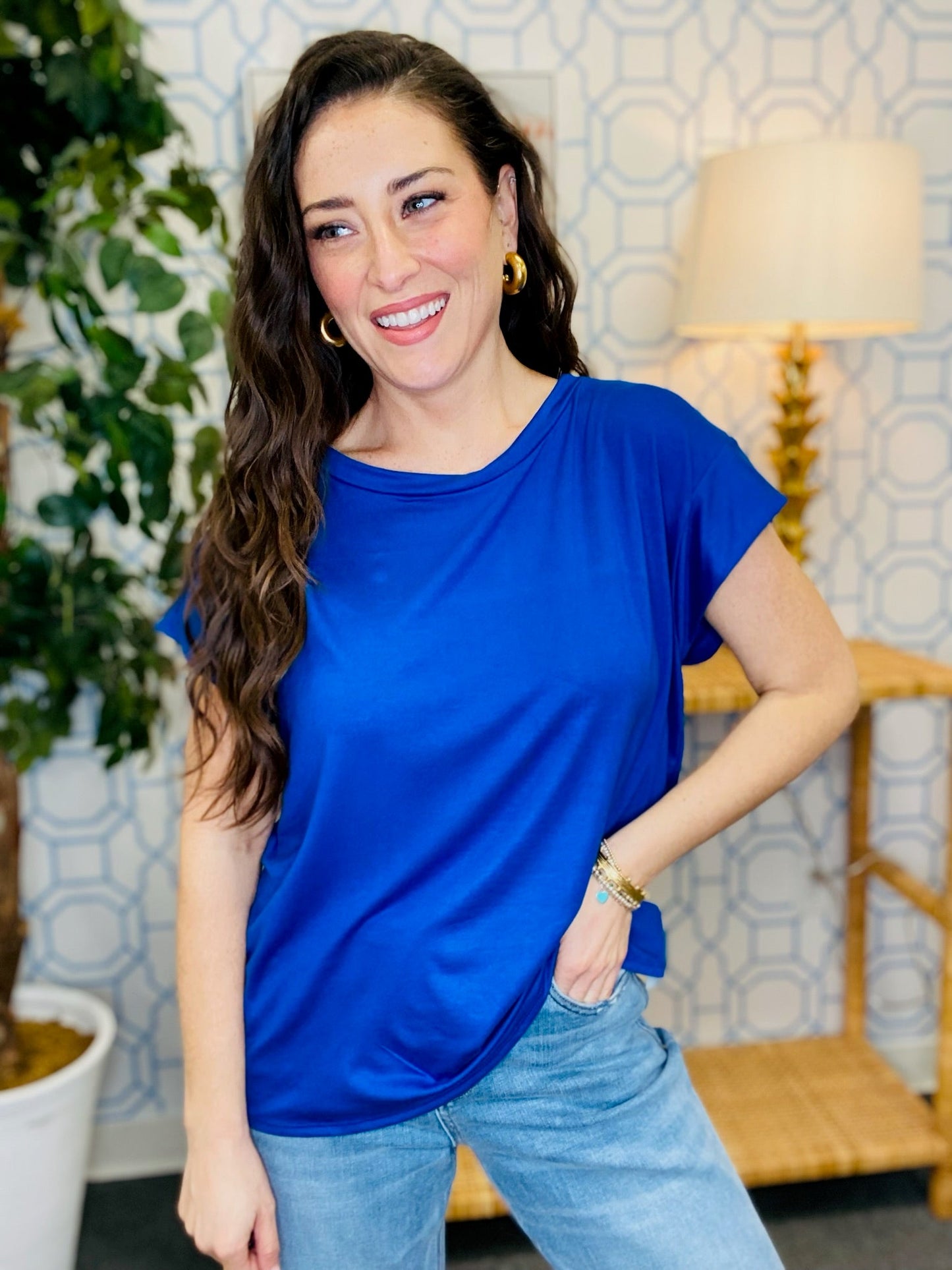 The Cap Top in 2 Colors/AS