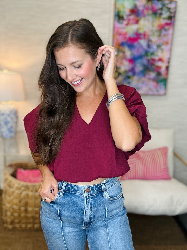 The Cherry Bubble Crop in 2 Colors