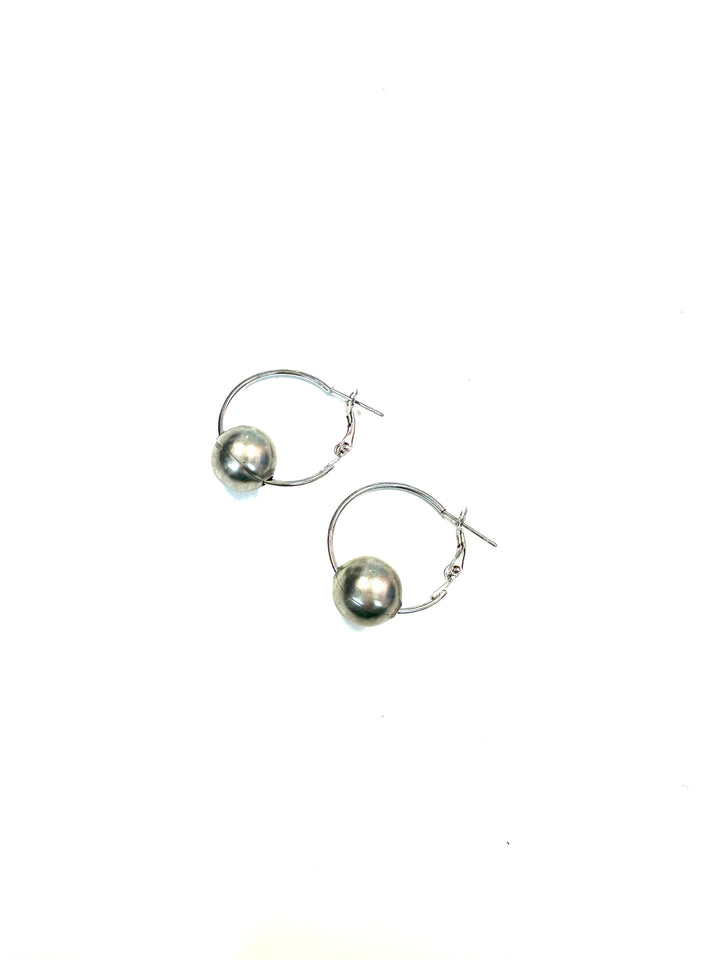 The Silver Ball Hoops