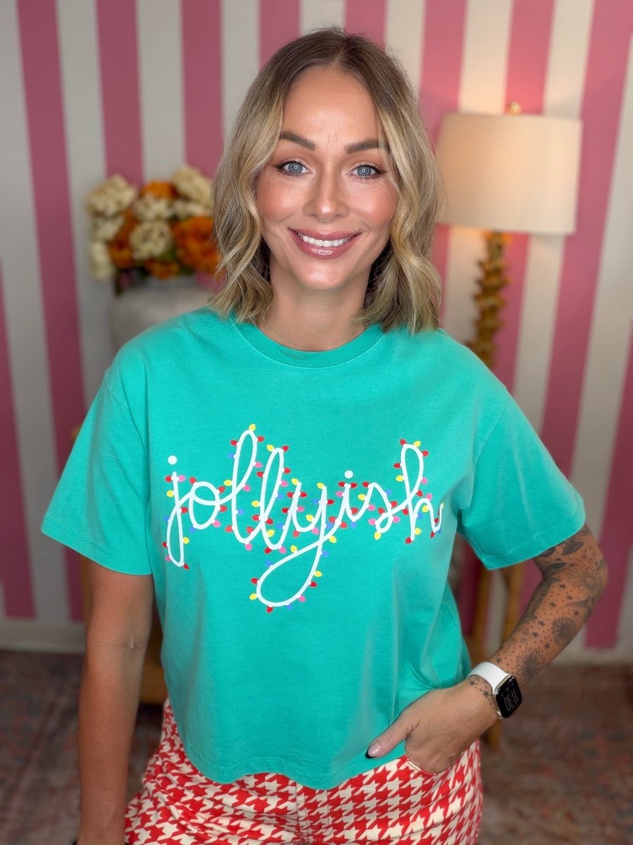 P&P Jollyish Crop Tee
