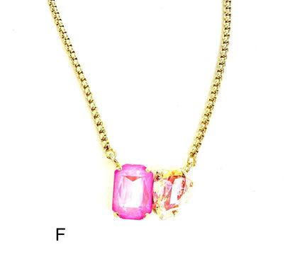 The Magic Double Stone Necklace