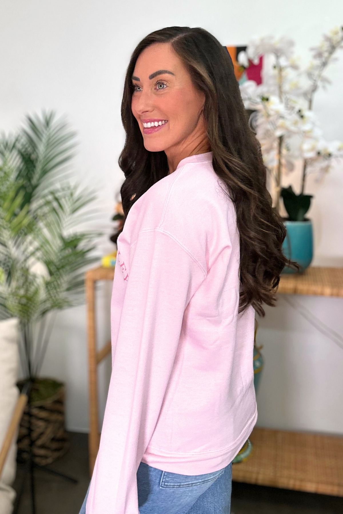 PDA Social Club Pullover in Pink