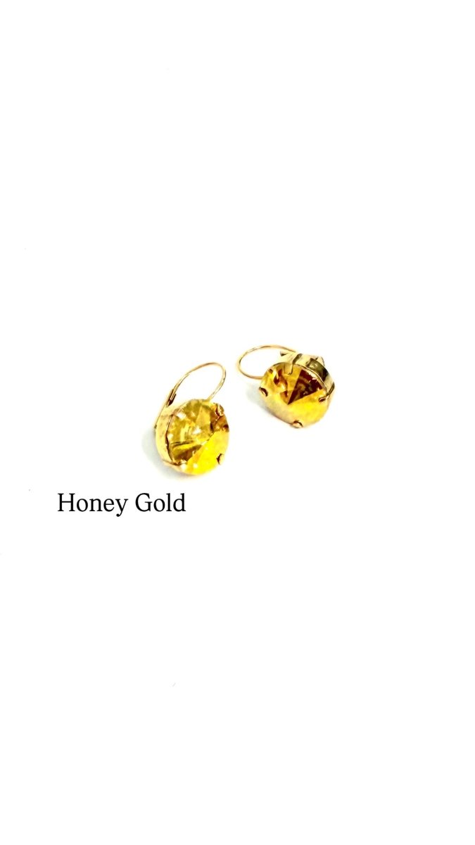 TOVA Caitlin Round Earrings