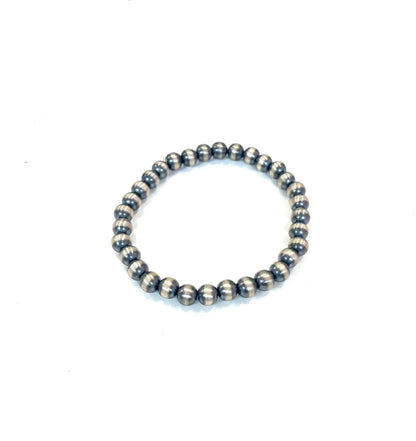Sterling Pearl Stackers-3 Sizes