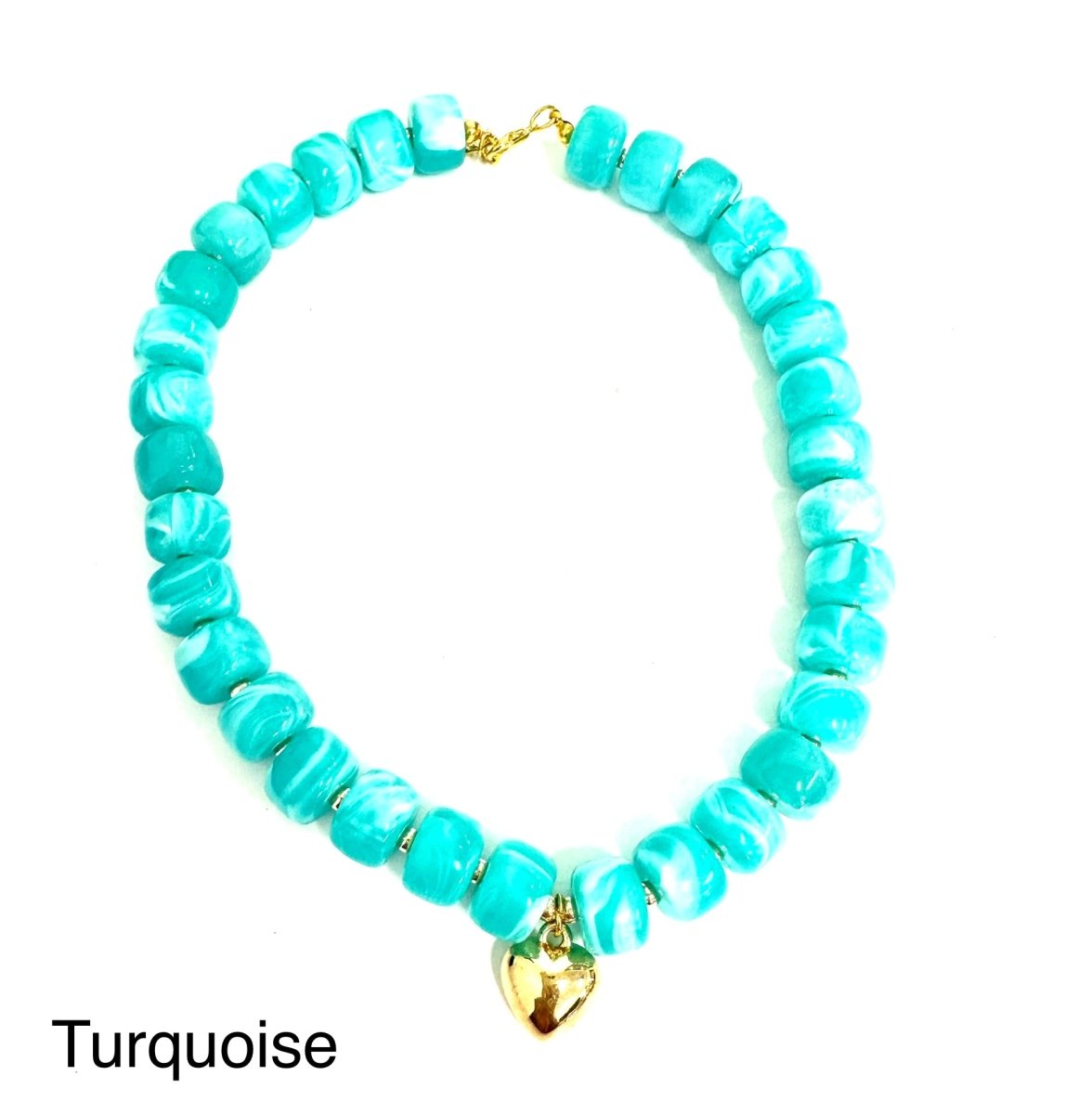 The Steal Candy Heart Necklace-21 Colors