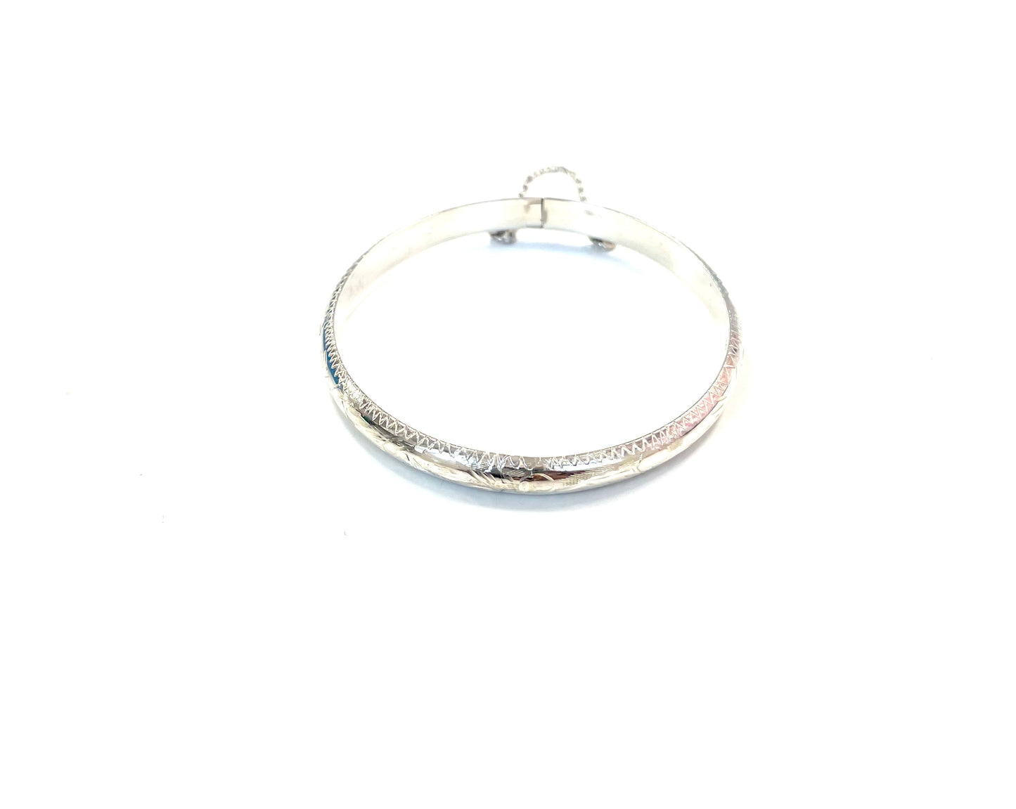 Sterling Hinge Bangles-2 Options