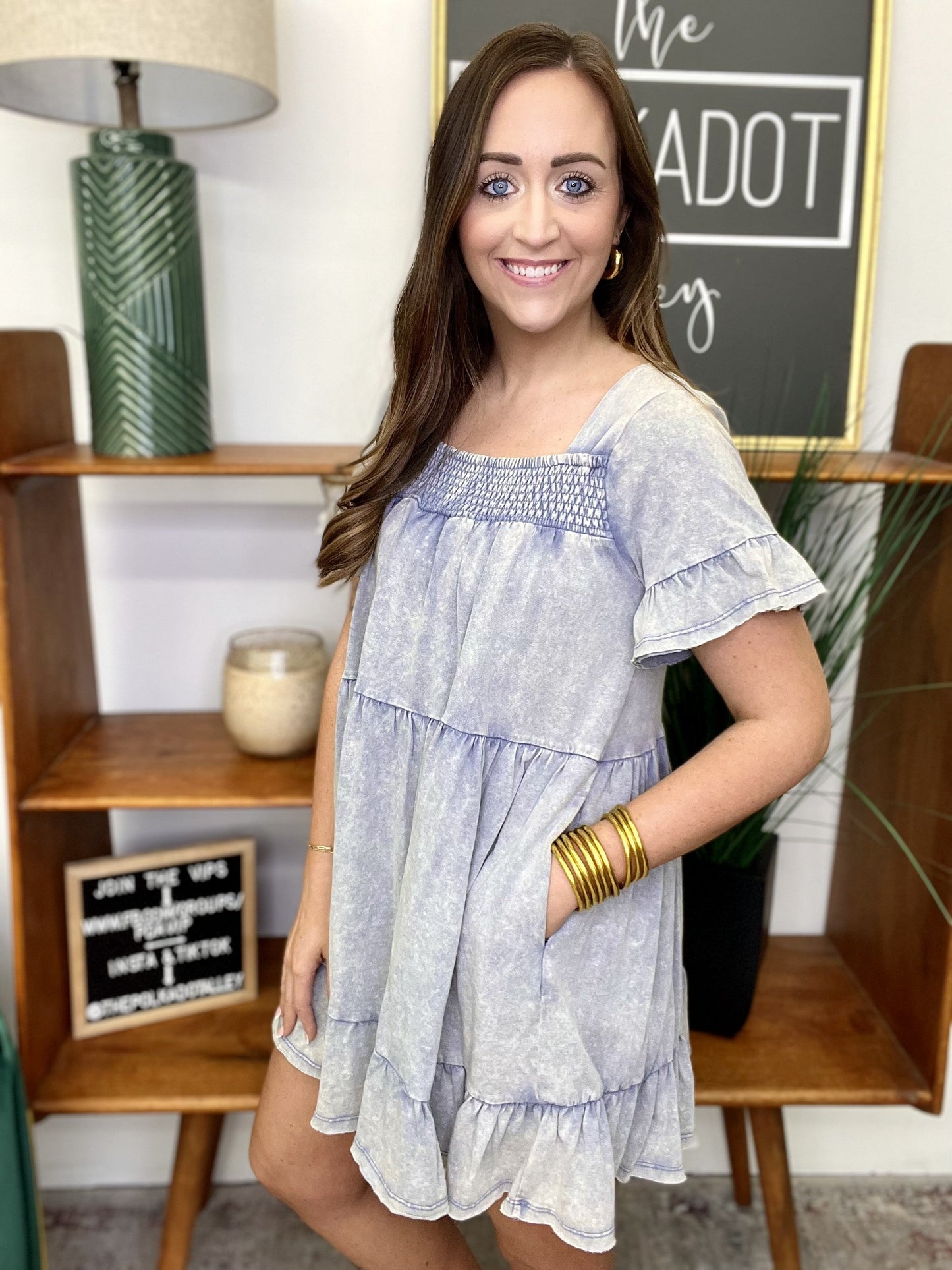 The Washed Denim Dress - All Sizes