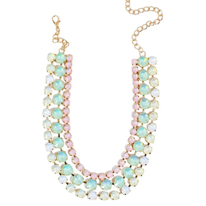 The Three Strand Crystal Necklace