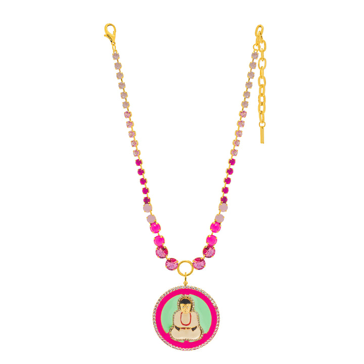 TOVA Lolly Buddha Necklace