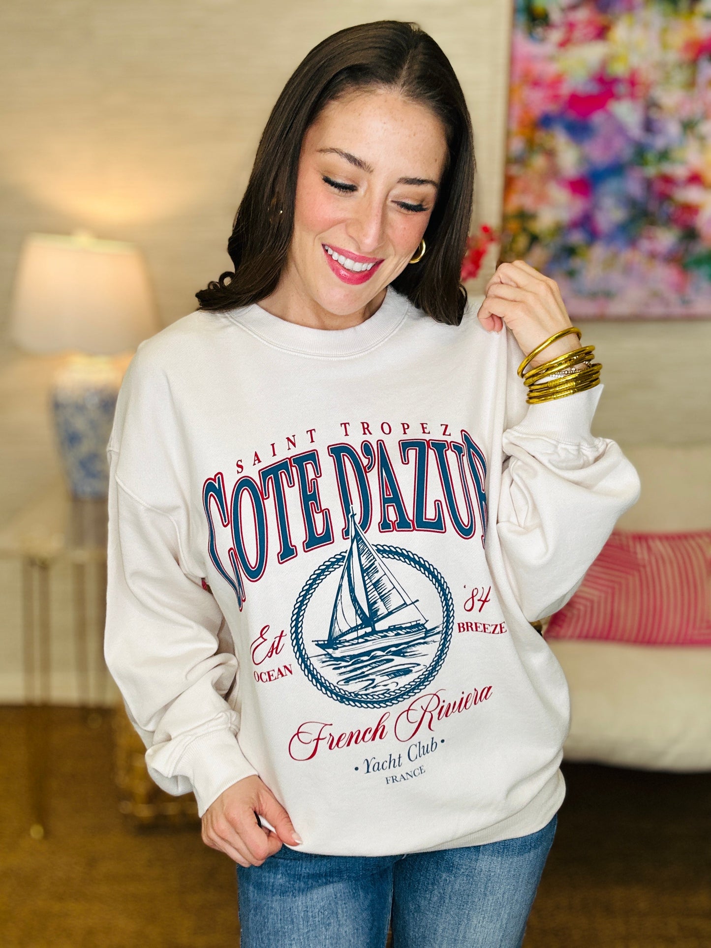 The Cote D'Azur Sweatshirt