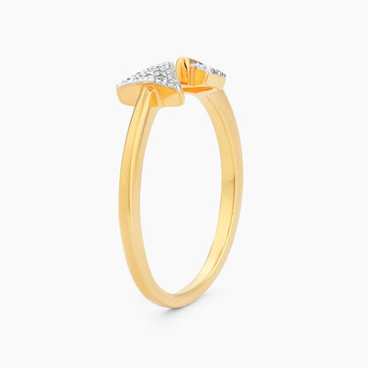 ES Arrow-Way Round Statement Ring