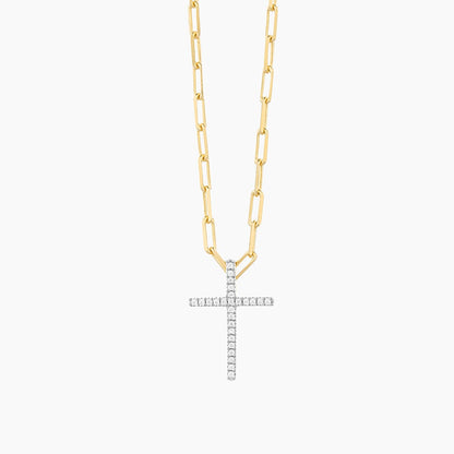 ES Faith Cross Pendant Necklace