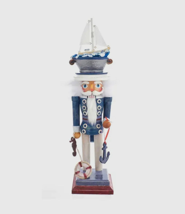 18" Hollywood Sea Captain Nutcracker