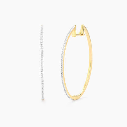 ES Classic Large Hoop Earrings
