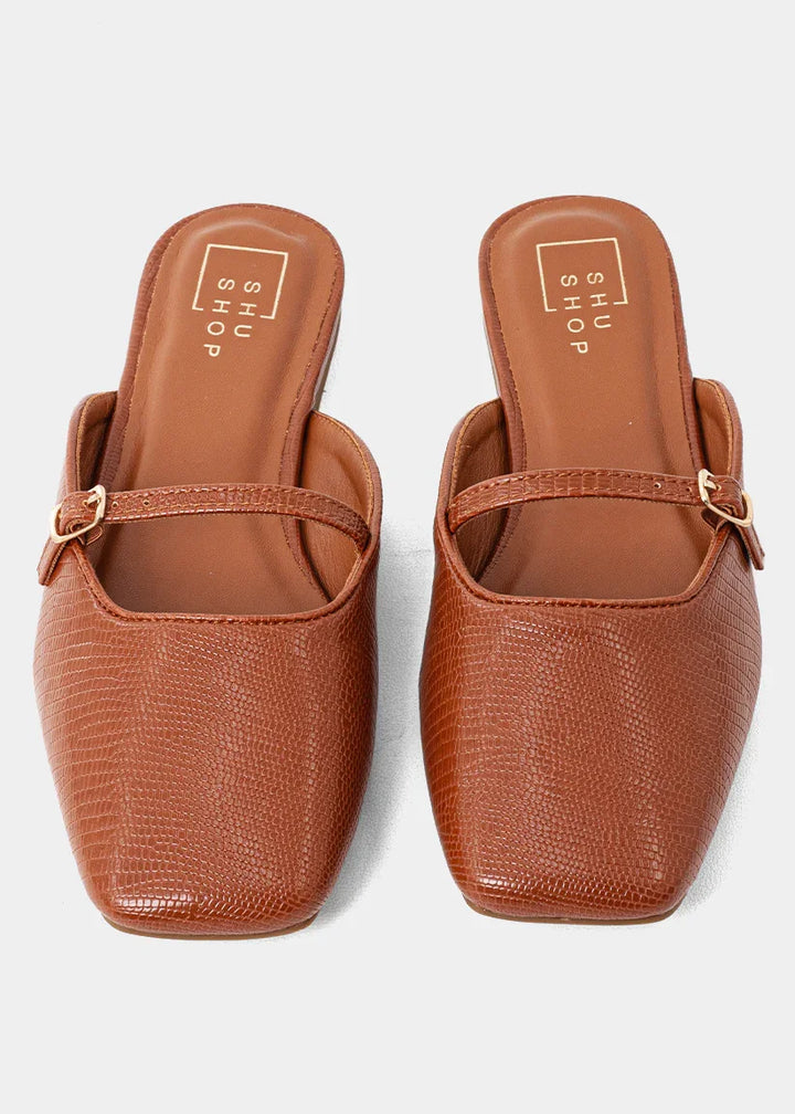 The Brown Lizard Athena Flats