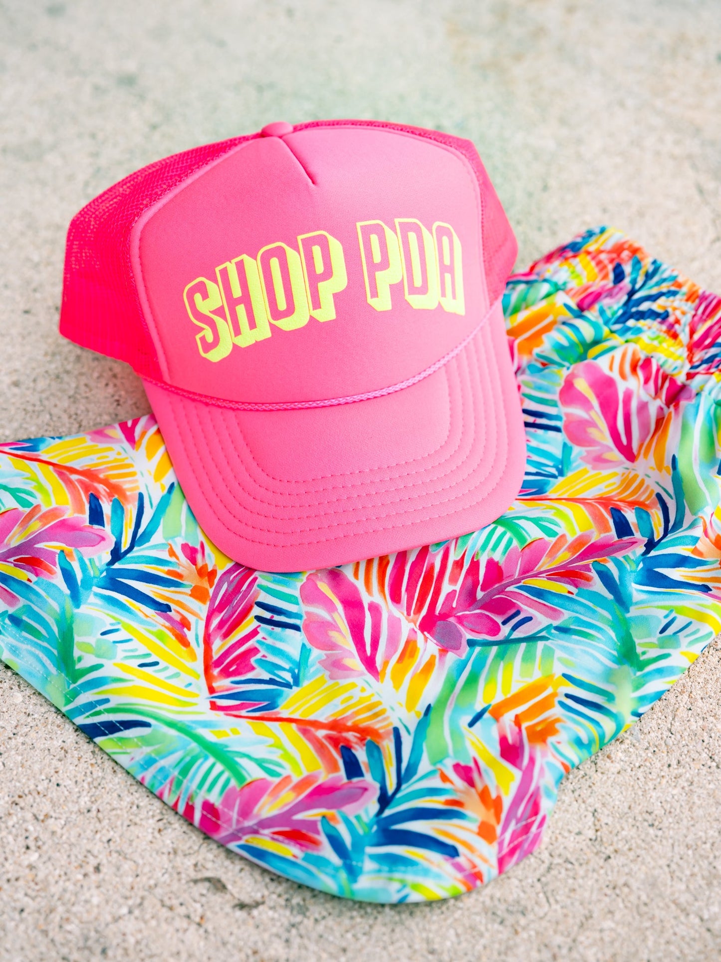 The Neon PDA Trucker Hats