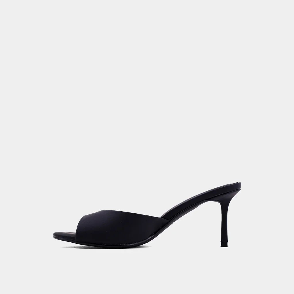 The Black Elaine Heels