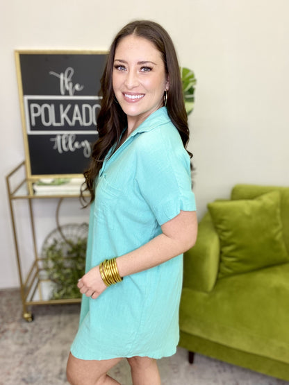 The Laurel Linen Dress-4 Colors