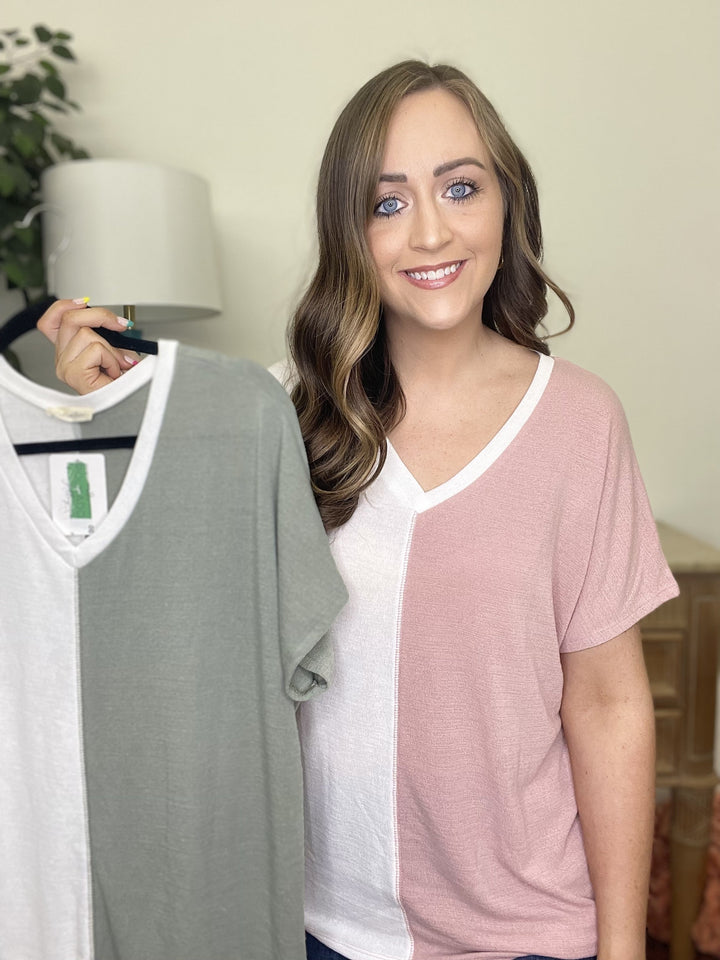 The Splitsville Top in 2 Colors-All Sizes