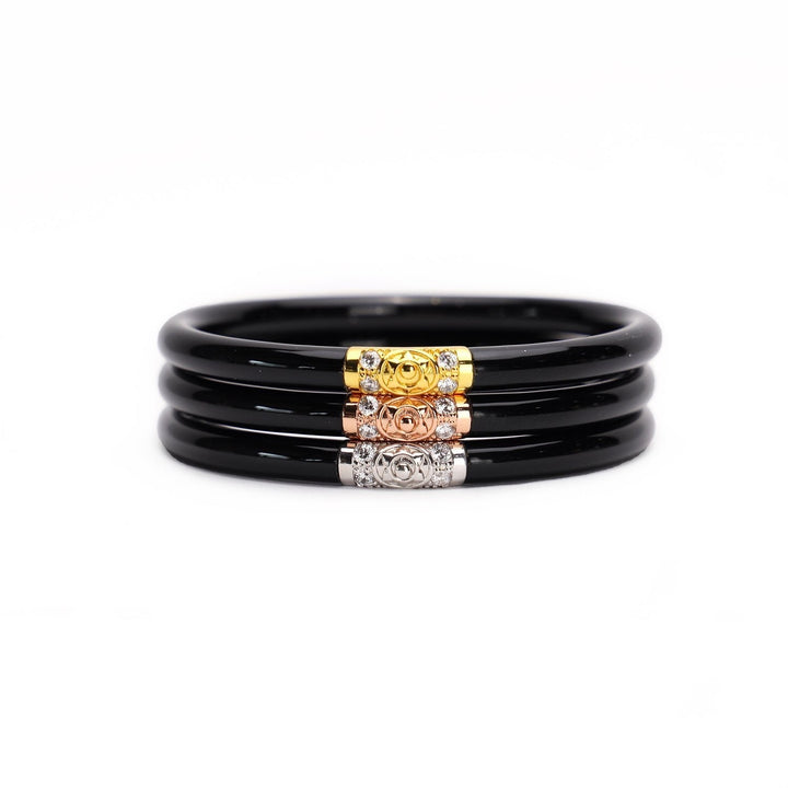 Black Three Kings Budha Bangles