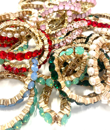 The Bling Stretch Bangle- 7 Colors