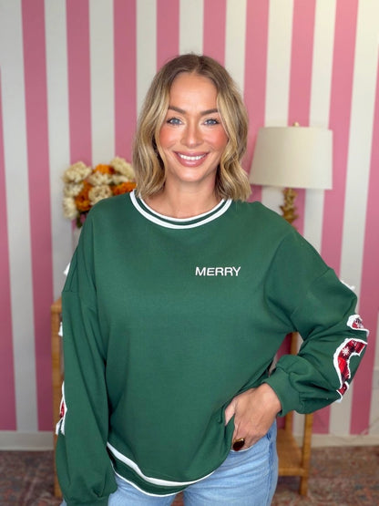 The Slightly Merry Pullover