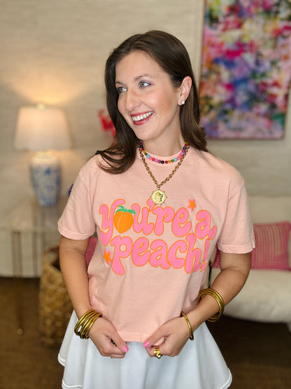 You're a Peach Crop Tee