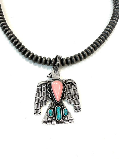 Faux Long Thunderbird Necklaces