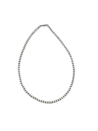 4mm Sterling Pearl Necklace