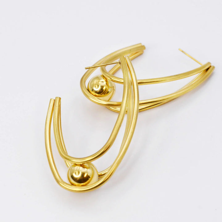 The STEAL Triple Loop Elegance Earrings