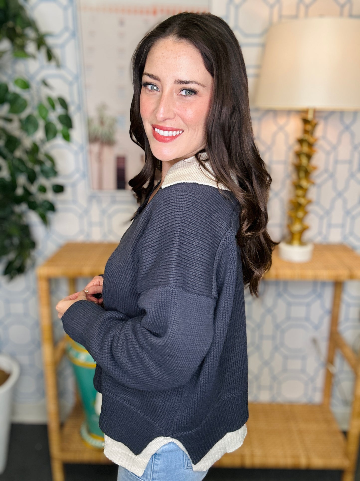 The Combo Sweater Top