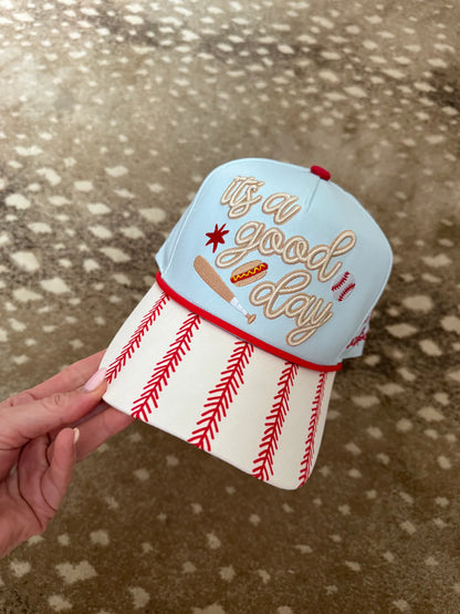 Baseball it's a Good Day Hat