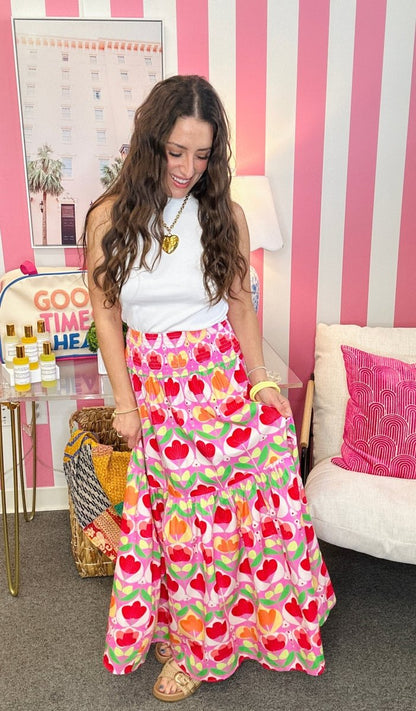 The Petal Parade Aerin Skirt