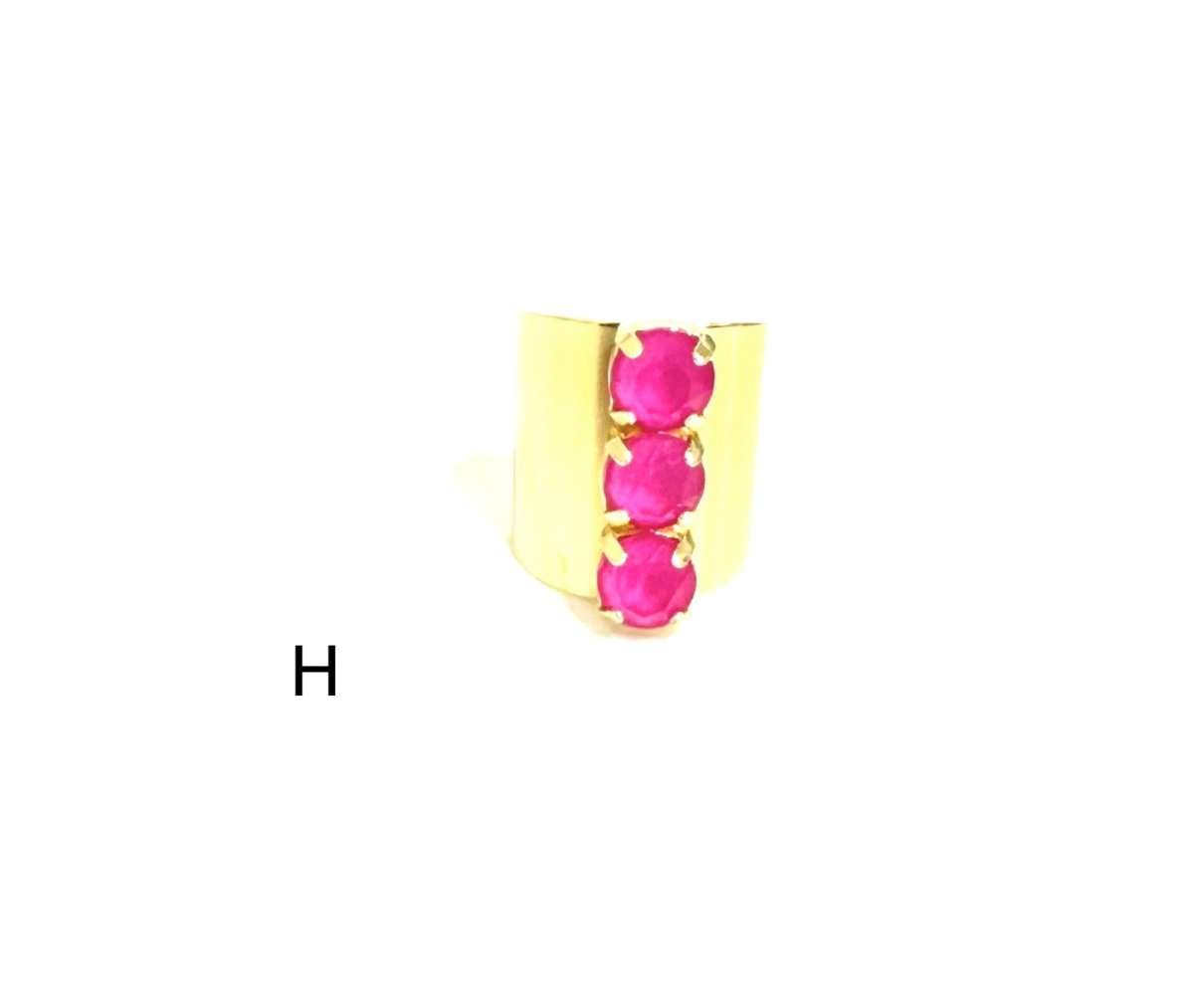The Magic Triple Stone Ring
