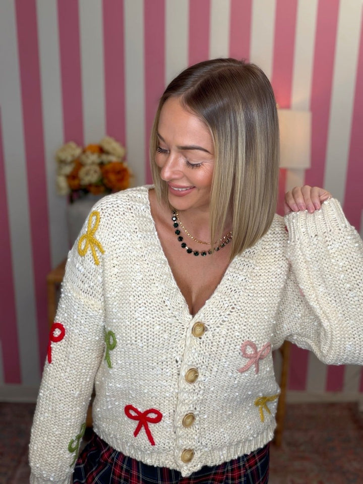 The Sealed with a Bow Cardigan