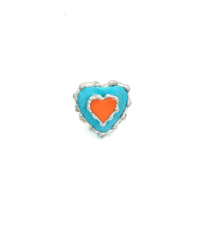 The Bold Heart Ring- 2 Colors