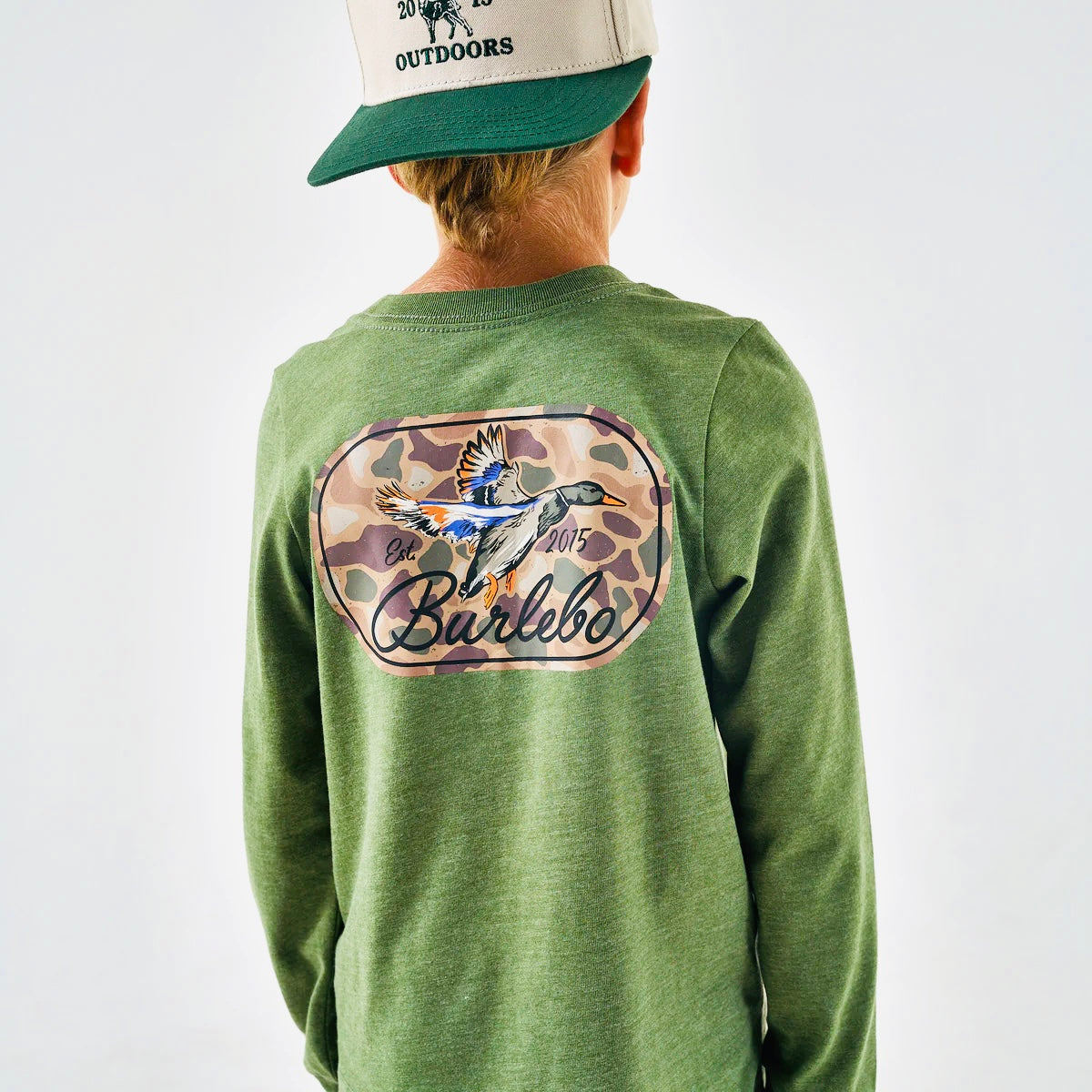 The Youth Long Sleeve Tee- Ducks Flying In