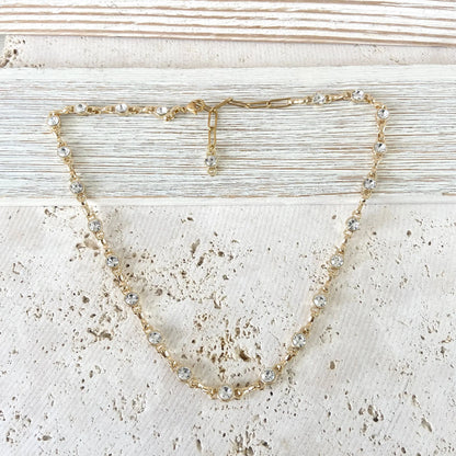 The Equestrian Crystal Necklace
