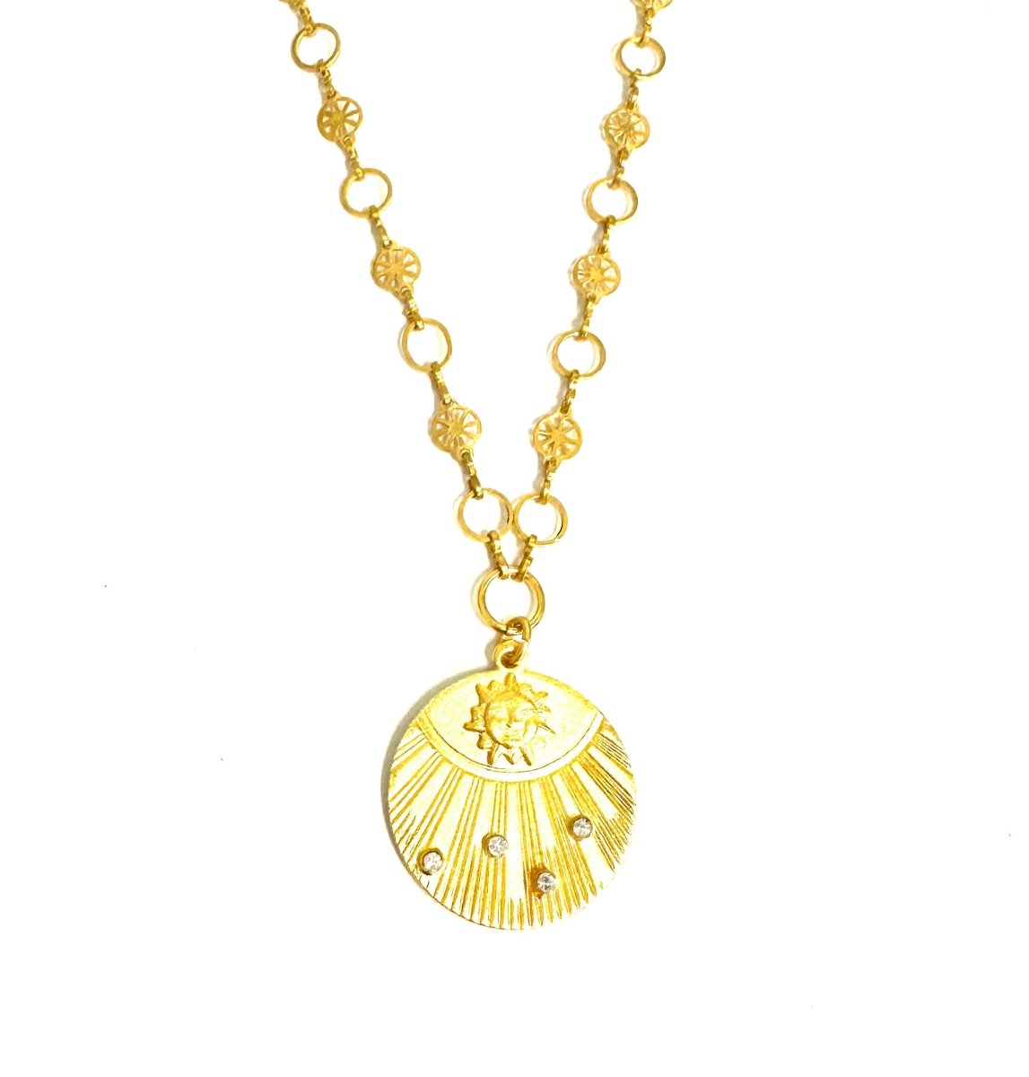 The Sunshine Pendant with Crystal