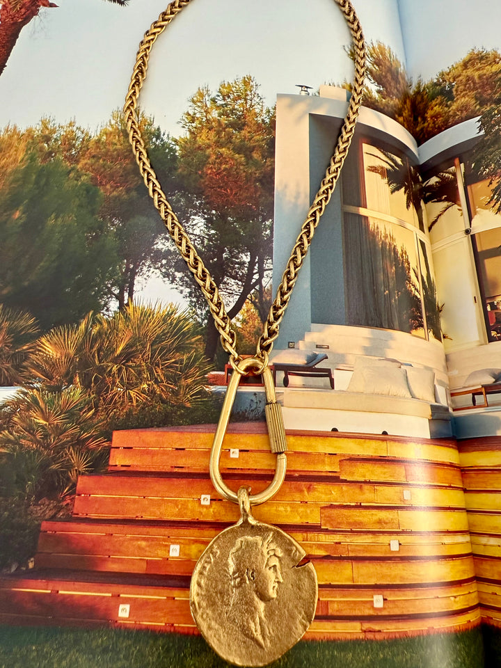 Yochi Cut Coin Necklaces