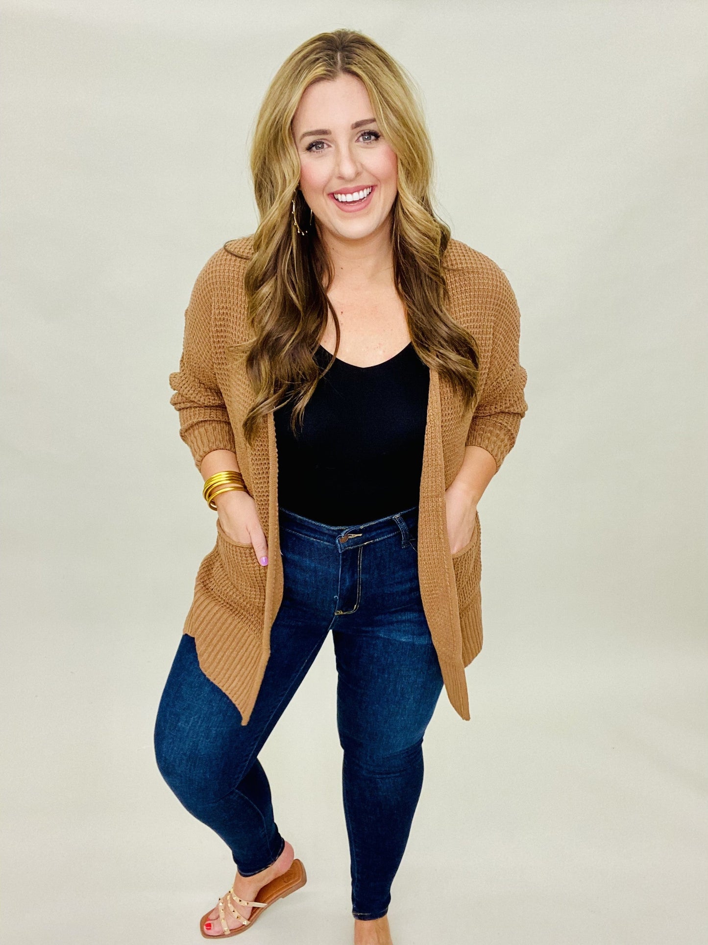 The STEAL Ultimate Waffle Cardigan