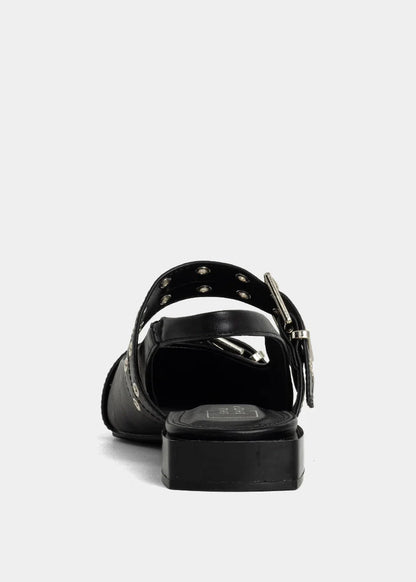 The Angela Flats in Black